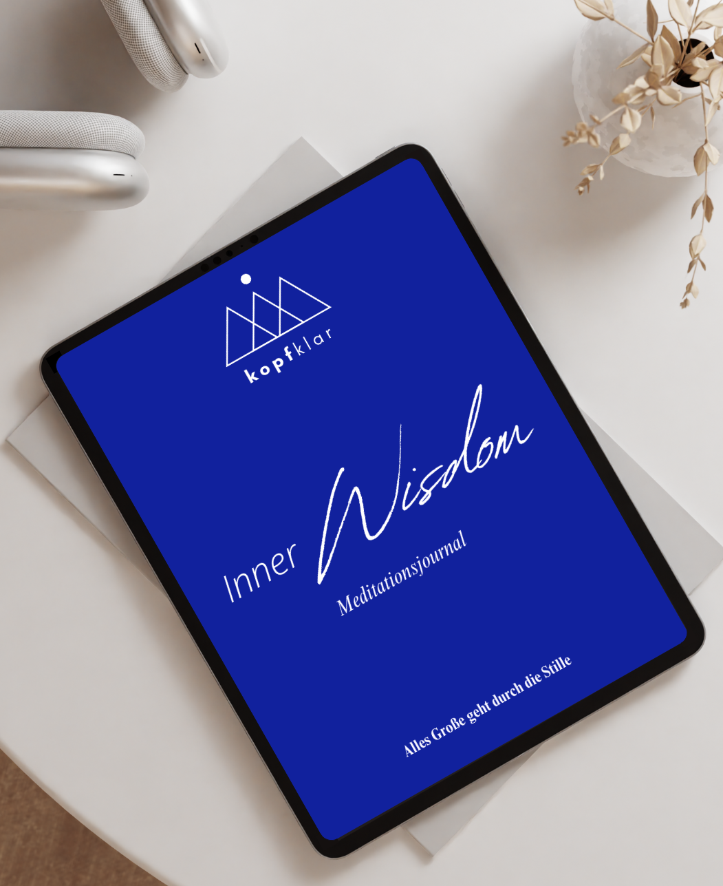 Kopfklar Meditationsjournal - In 21 Tagen zu mehr innerer Ruhe, Kraft und Leichtigkeit